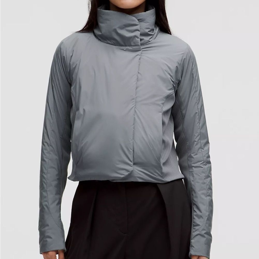 lululemon athletica Women's Gray Puffer Jacket